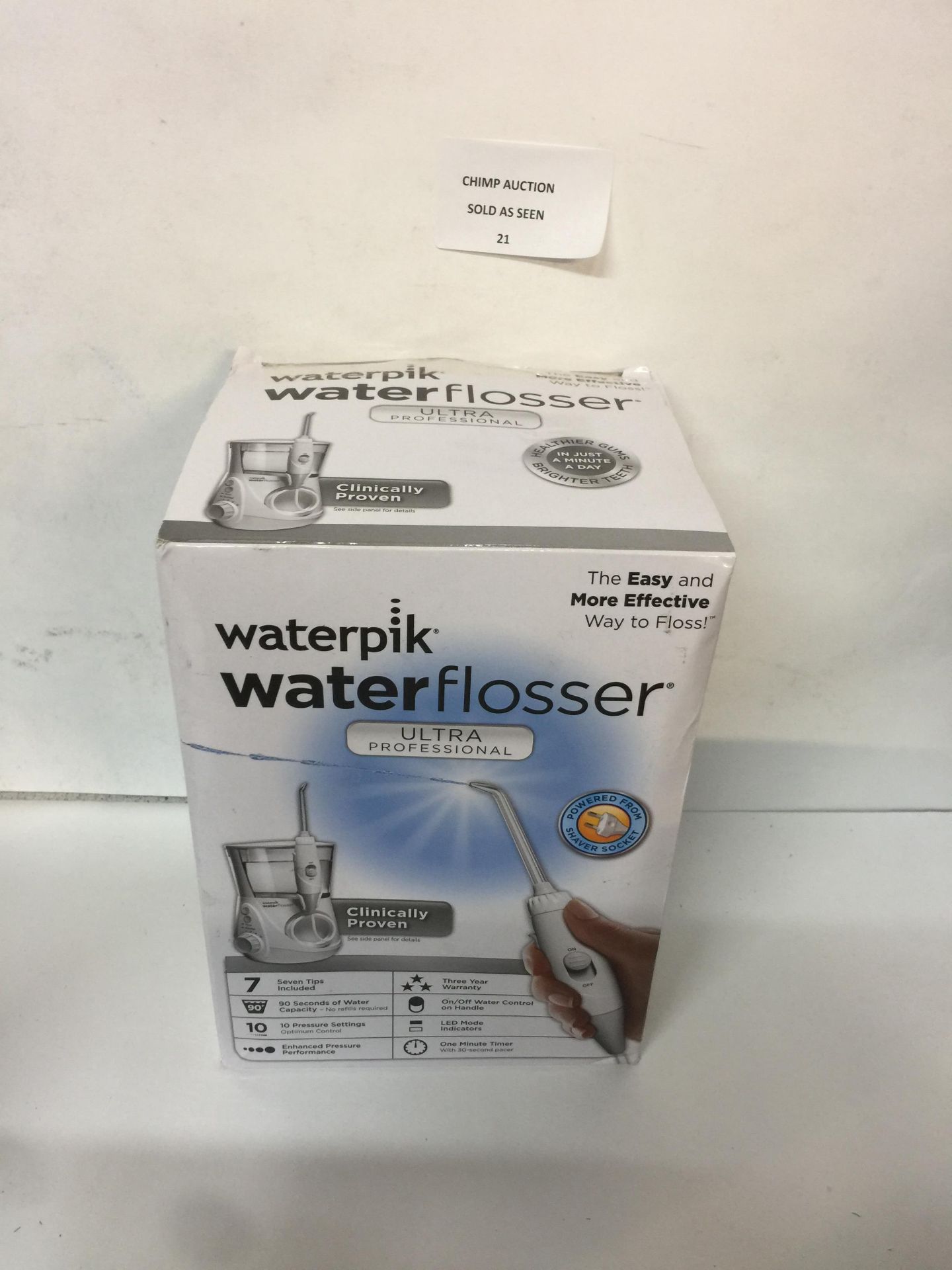 Waterpik WP-660UK Ultra Professional Water Flosser RRP £59.99