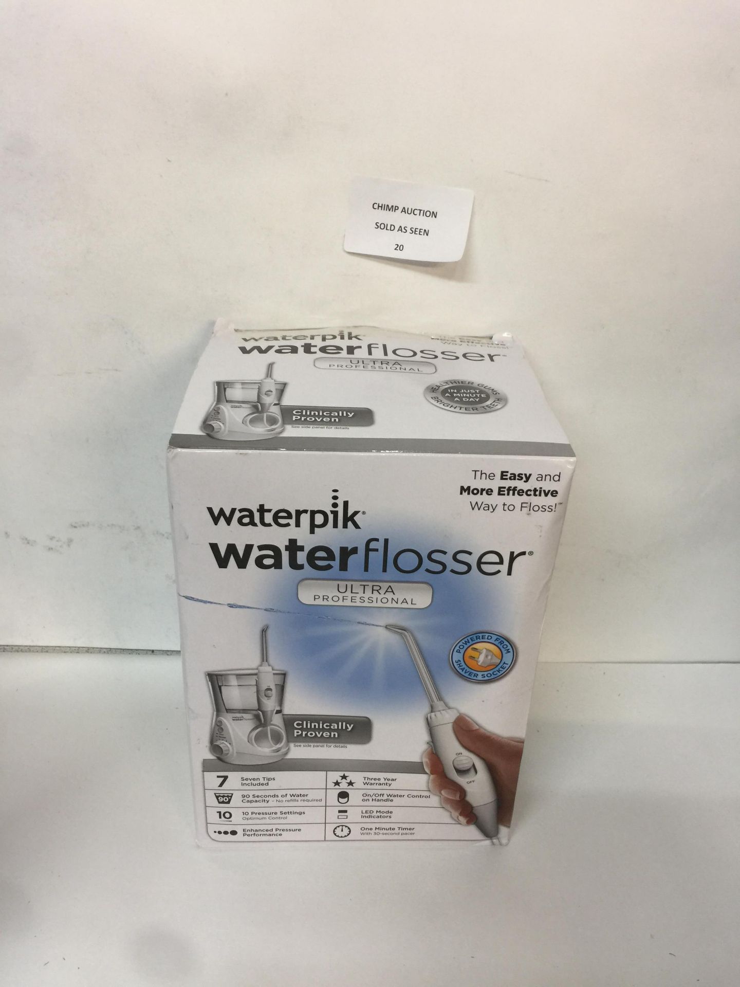 Waterpik WP-660UK Ultra Professional Water Flosser RRP £59.99