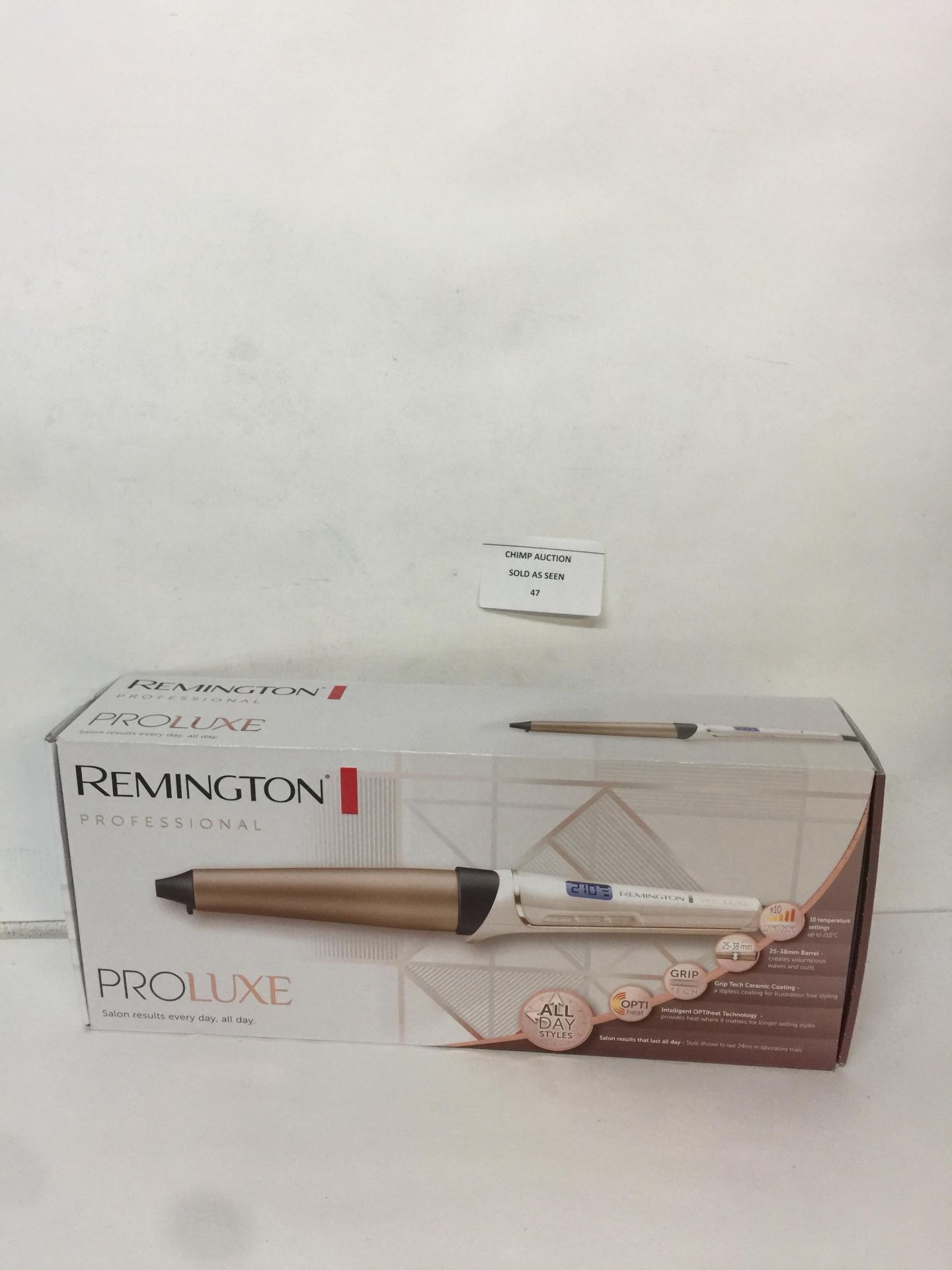 Remington Proluxe Hair Curling Wand