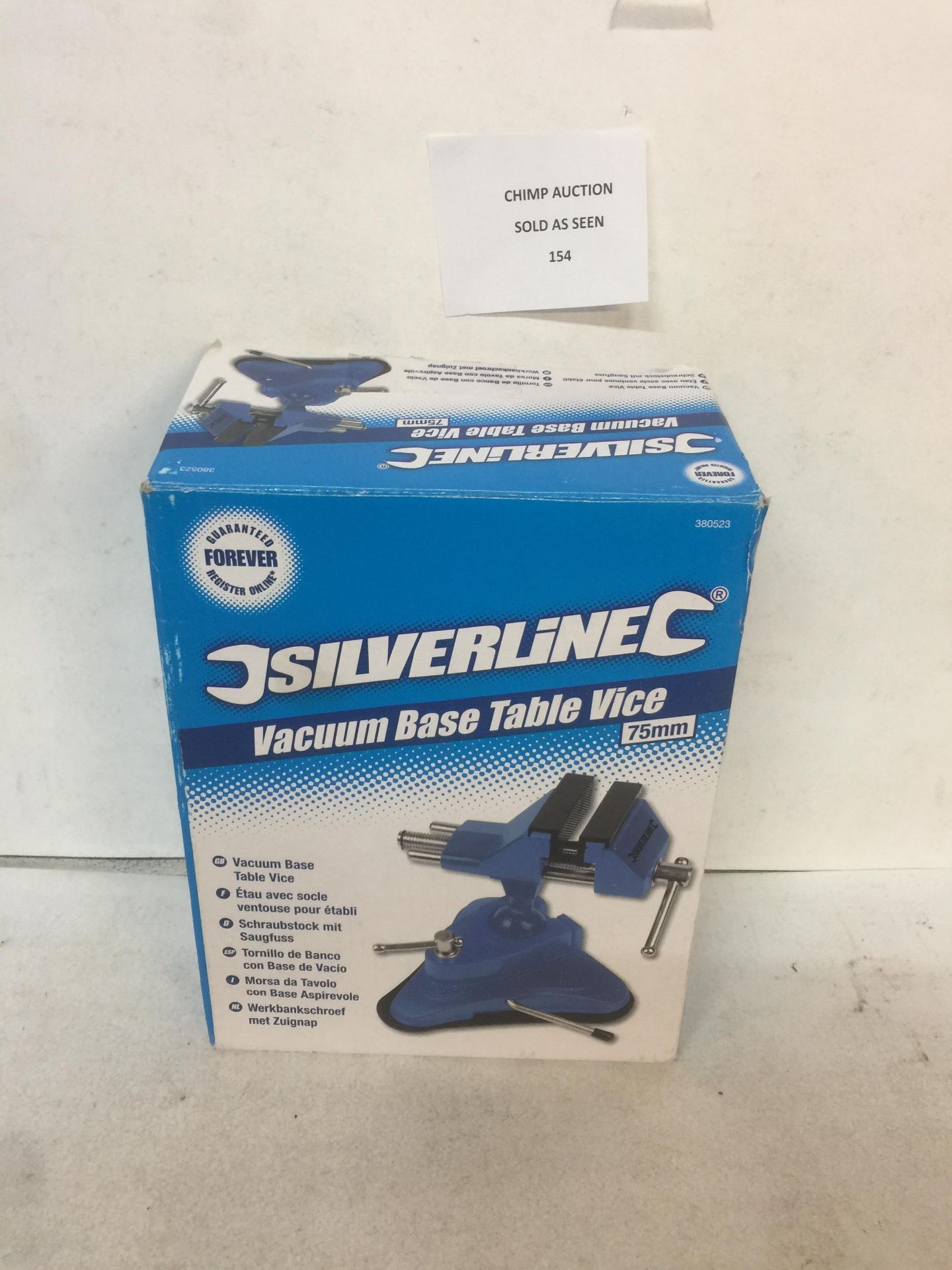 Silverline Vacuum Base Table Vice