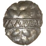 Dumnoc Tigirseno. c.AD25-35. Celtic silver unit. 14-17mm. 1.25g.