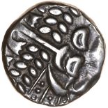 Cranborne Chase. c.58-45 BC. Celtic silver stater, probably with a little gold. 17mm. 5.91g.