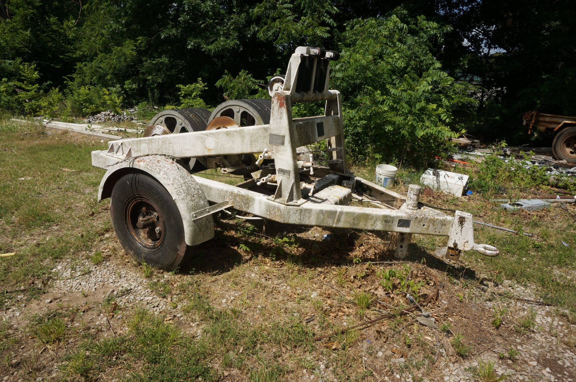 #1003 Pintle Hitch Peterson Pengo Spool Trailer 5000TR II - Image 2 of 2