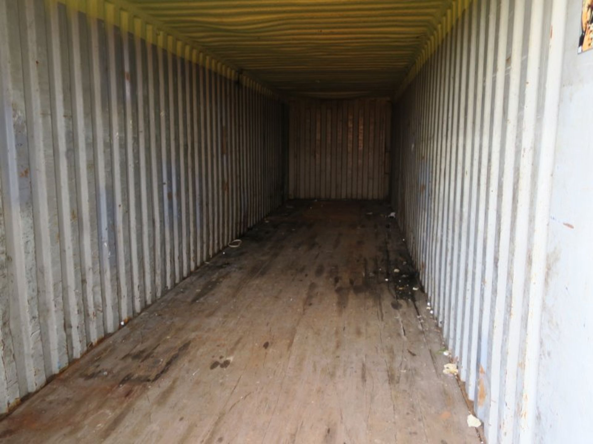 * 40' Shipping container with insulated roof (container ID 31). Sold loaded onto buyers transport. - Image 2 of 4