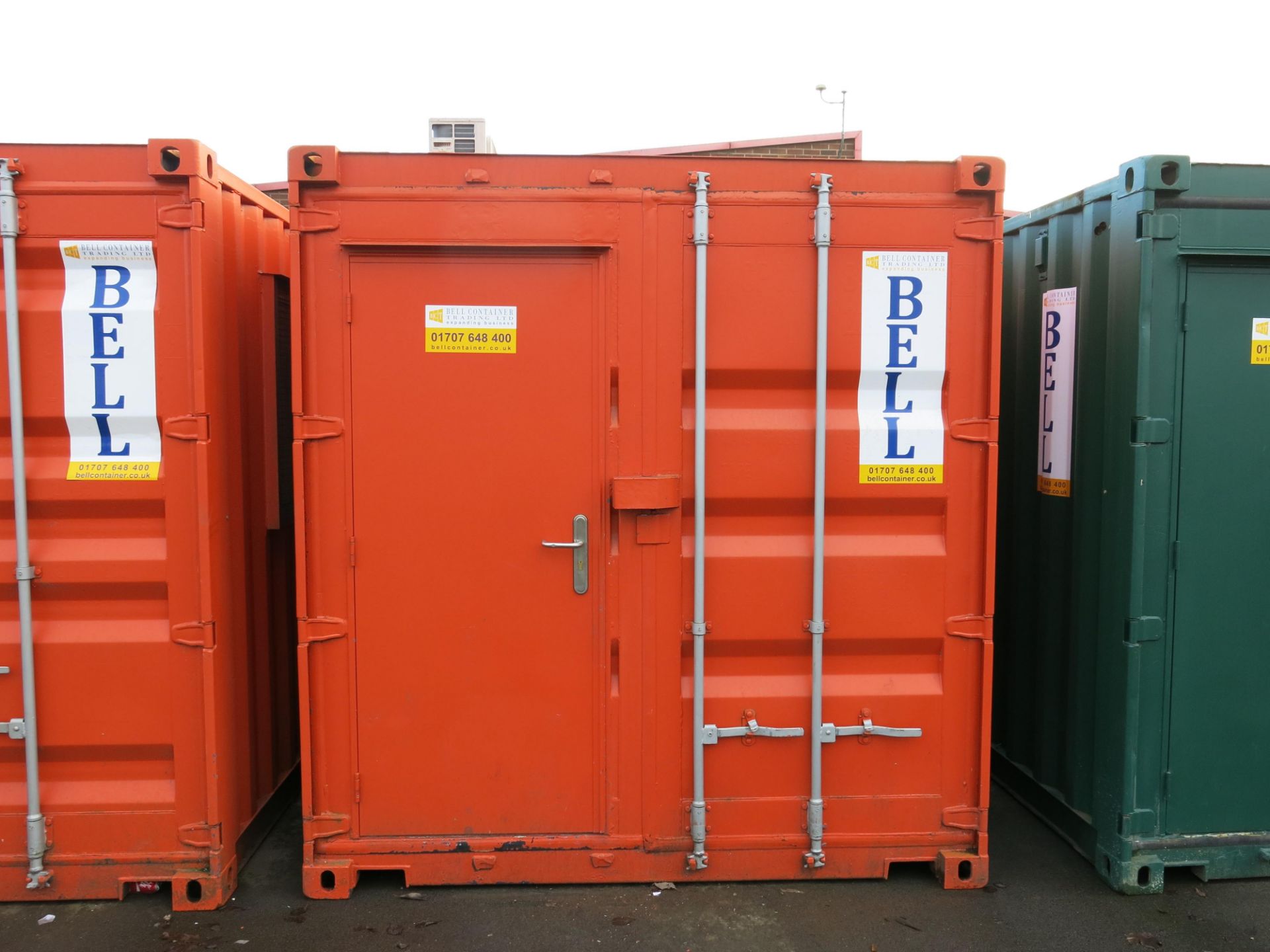 * A 20ft container fitted out with a part stainless steel kitchen consisting of 2 x stainless