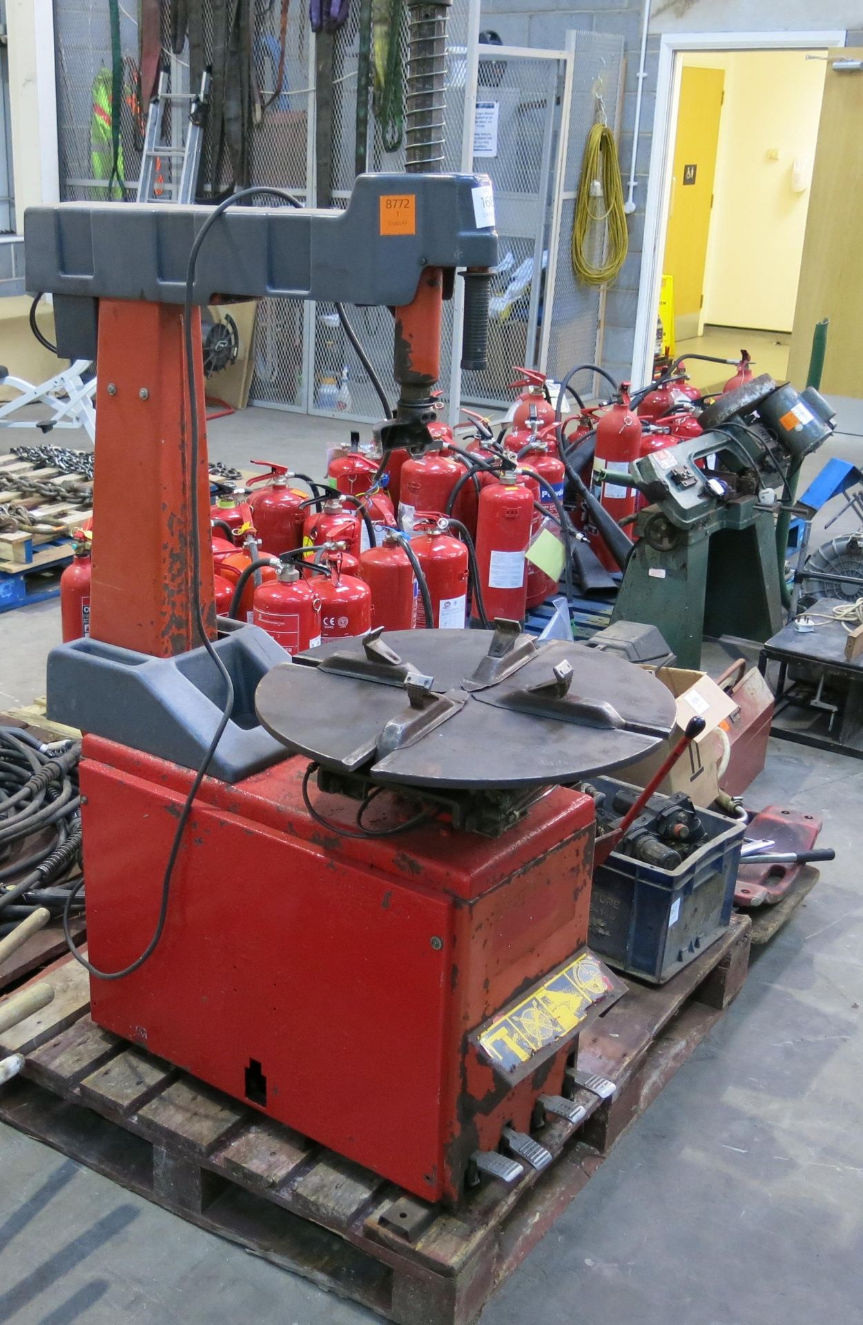 * An M&F tyre changer. Please note there is a £10 + VAT Lift Out Fee on this lot - Image 2 of 5