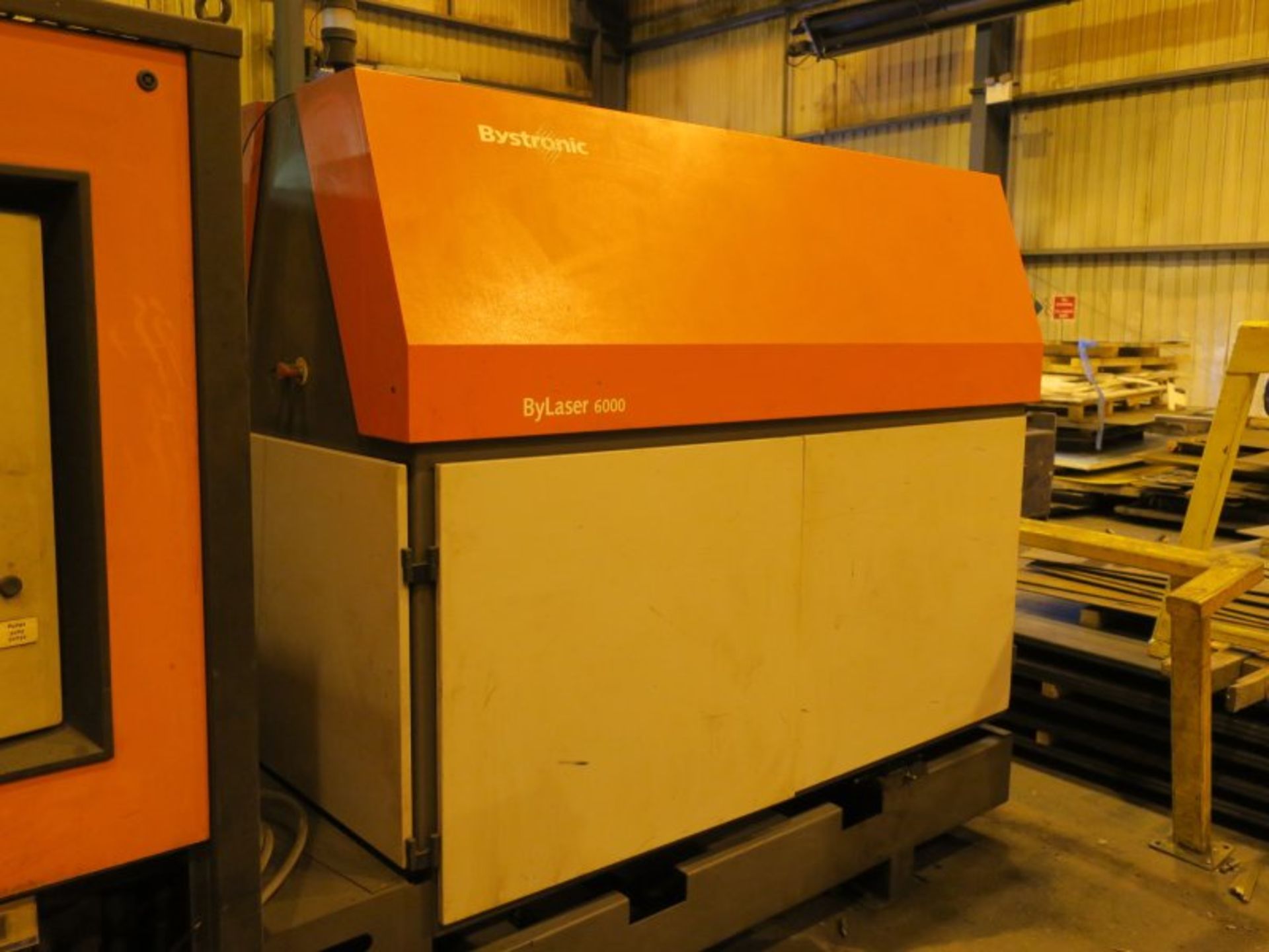 * Bystronic Bylaser 6000 CNC 4020 Laser Cutter complete with chiller & extraction unit. - Bild 18 aus 21