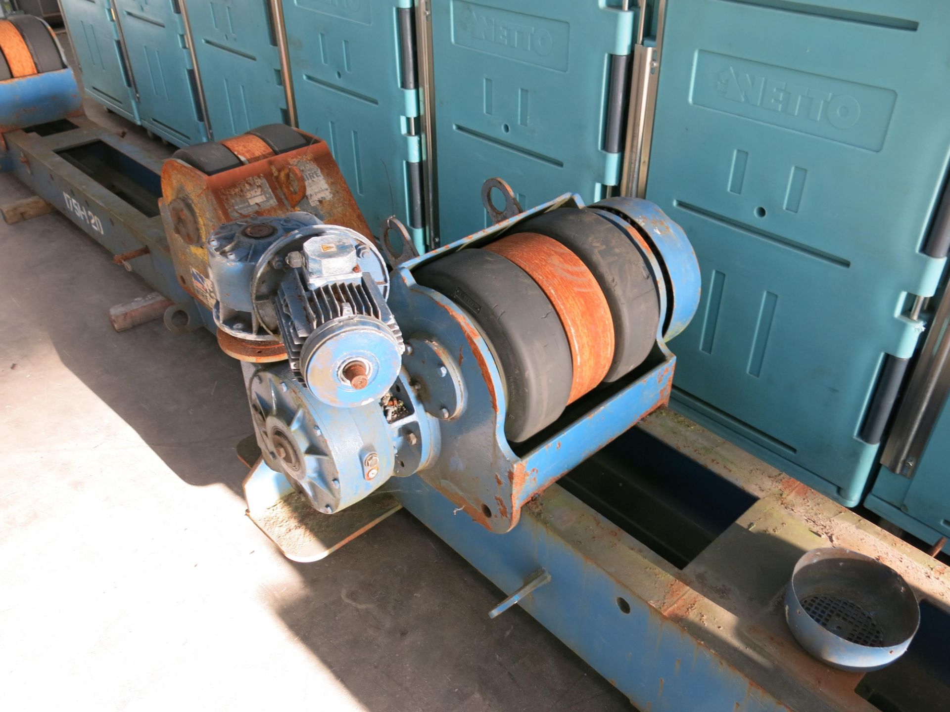 A set of 3 x 50 tonne welding rotators. 48 hours notice required before collection. - Image 6 of 10