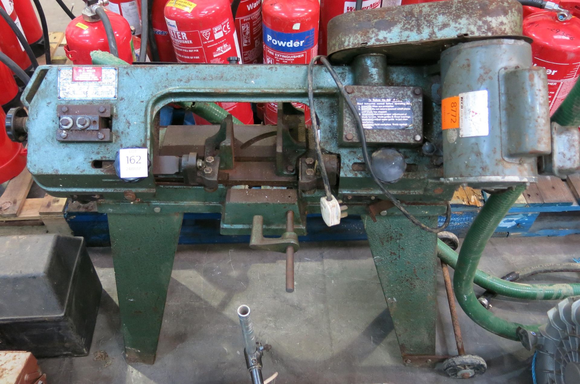 * A 240V horizontal bandsaw