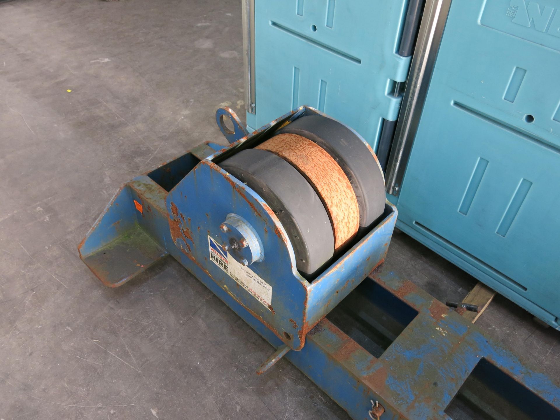A set of 3 x 50 tonne welding rotators. 48 hours notice required before collection. - Image 3 of 10