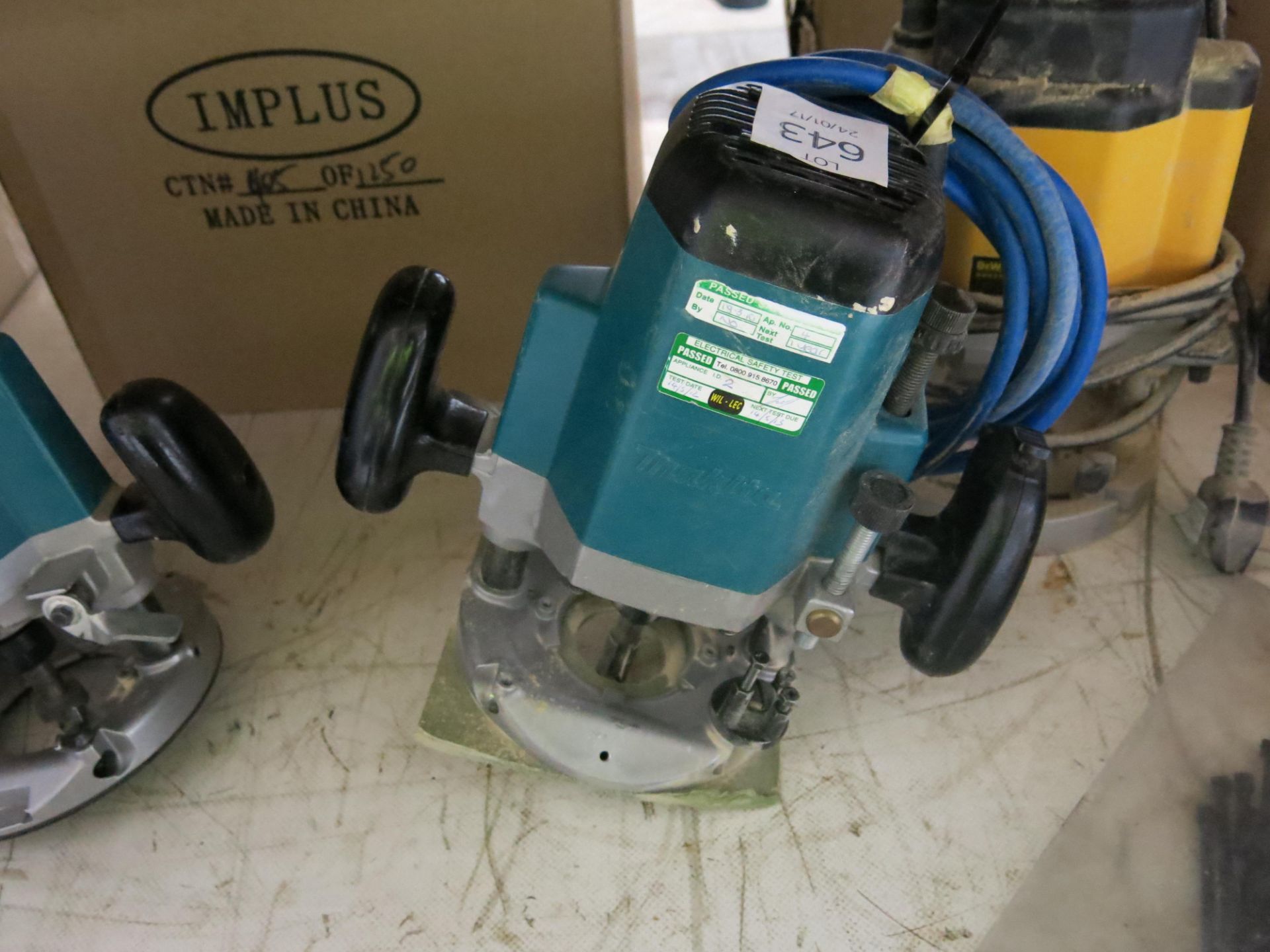 * A Makita GF15 240V router