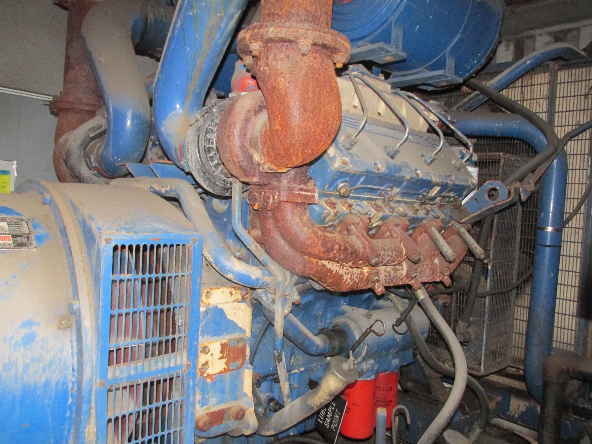 * F G Wilson 575KVA Diesel Generator, ex standby, only 12 hours, 1991, Perkins Rolls Royce V8 - Bild 2 aus 5