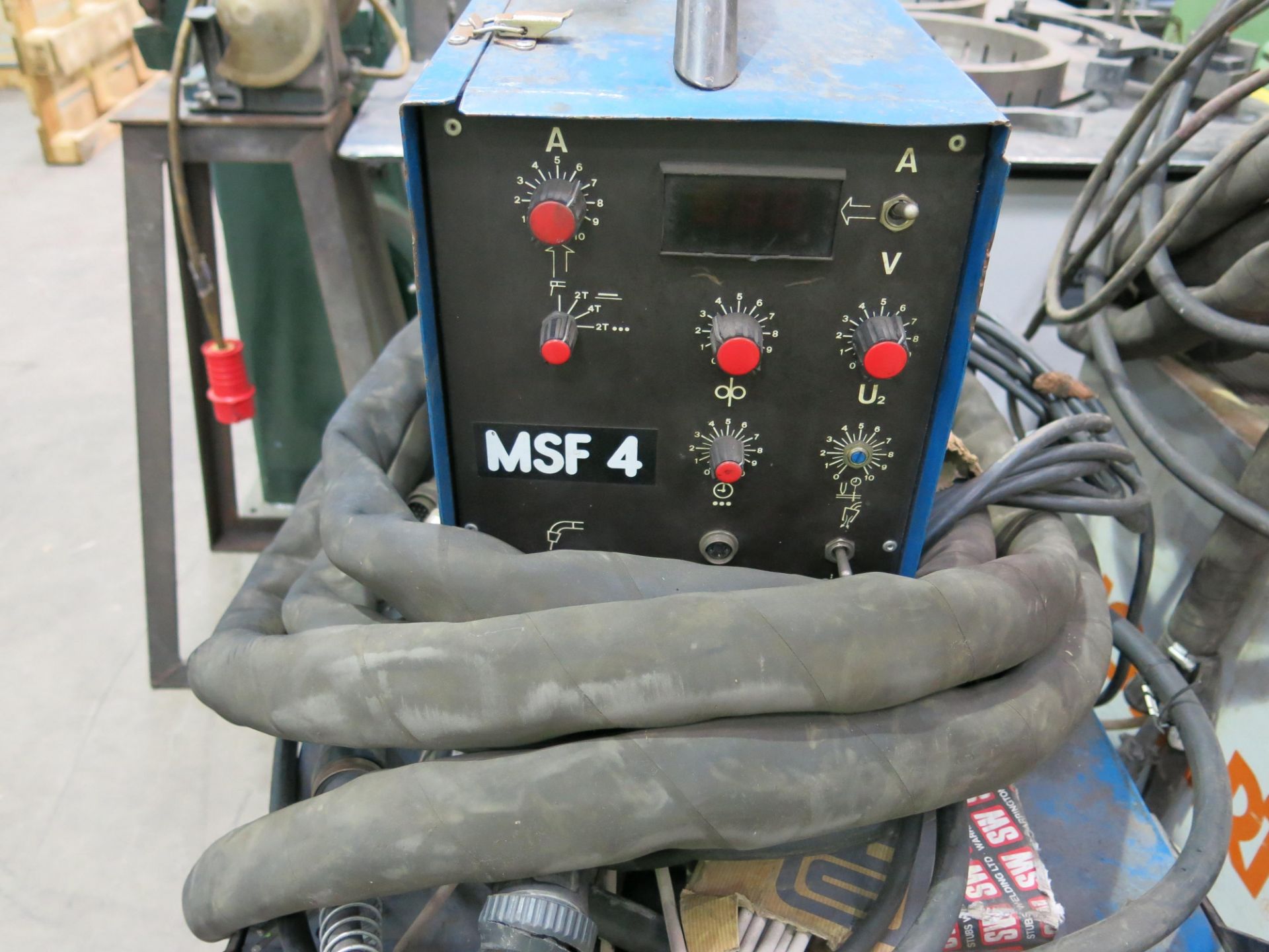 * A Citoarc 3PH MIG Welder, MS506 complete with MSF 4 wire feed. Please note there is a £5 + VAT - Image 3 of 5