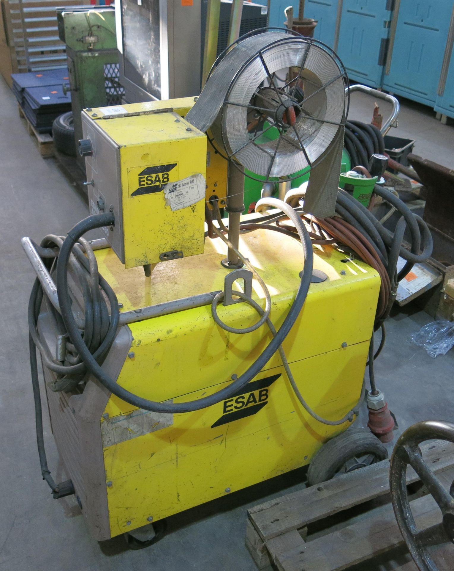 * An Esab LAX 380/A9-MLC30 Welder, 3PH. Please note there is a £10 + VAT Lift Out Fee on this lot - Image 4 of 4