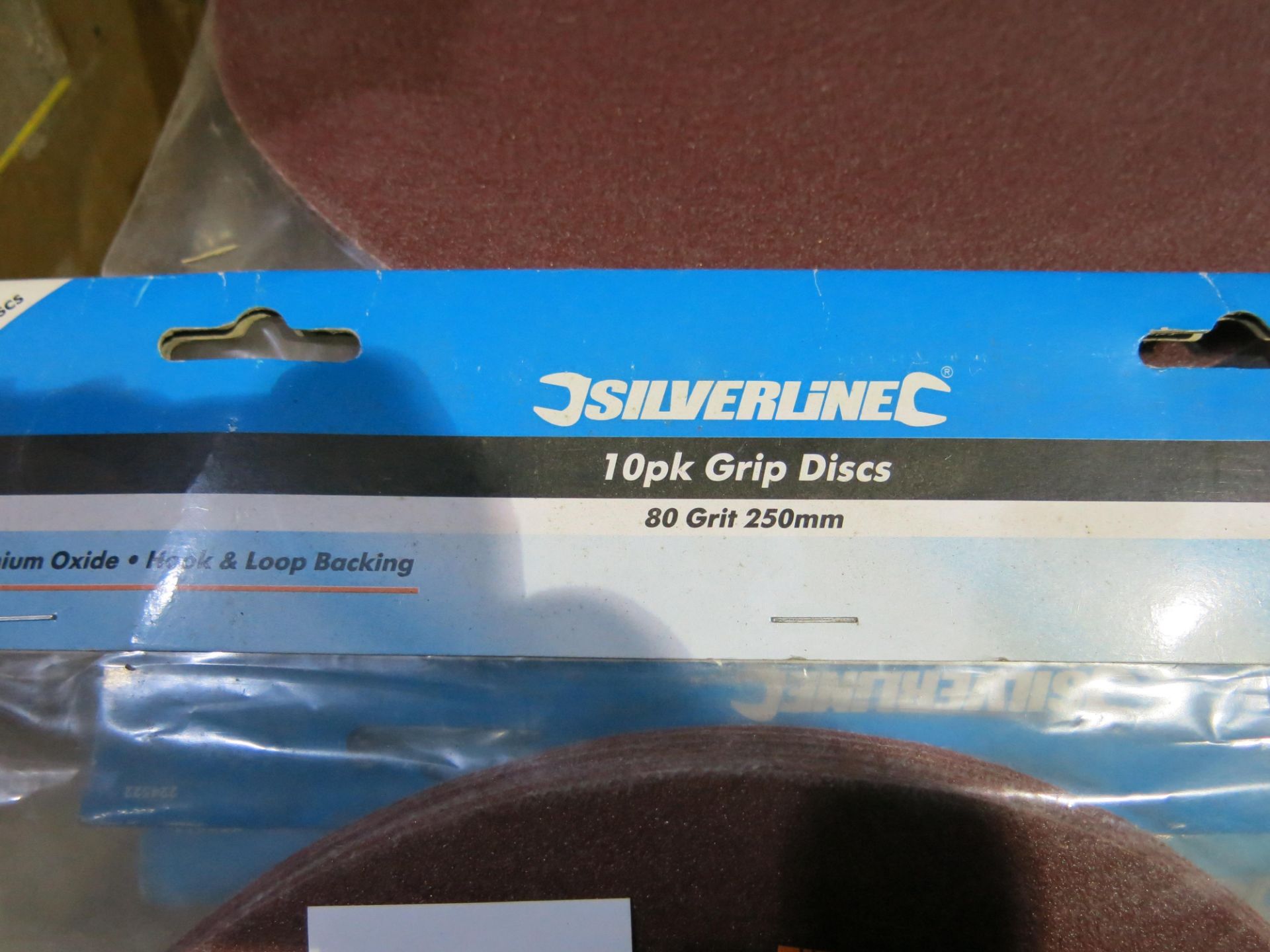 * A qty of Silverline Grip Disks 80 Grit 250mm - Image 2 of 2