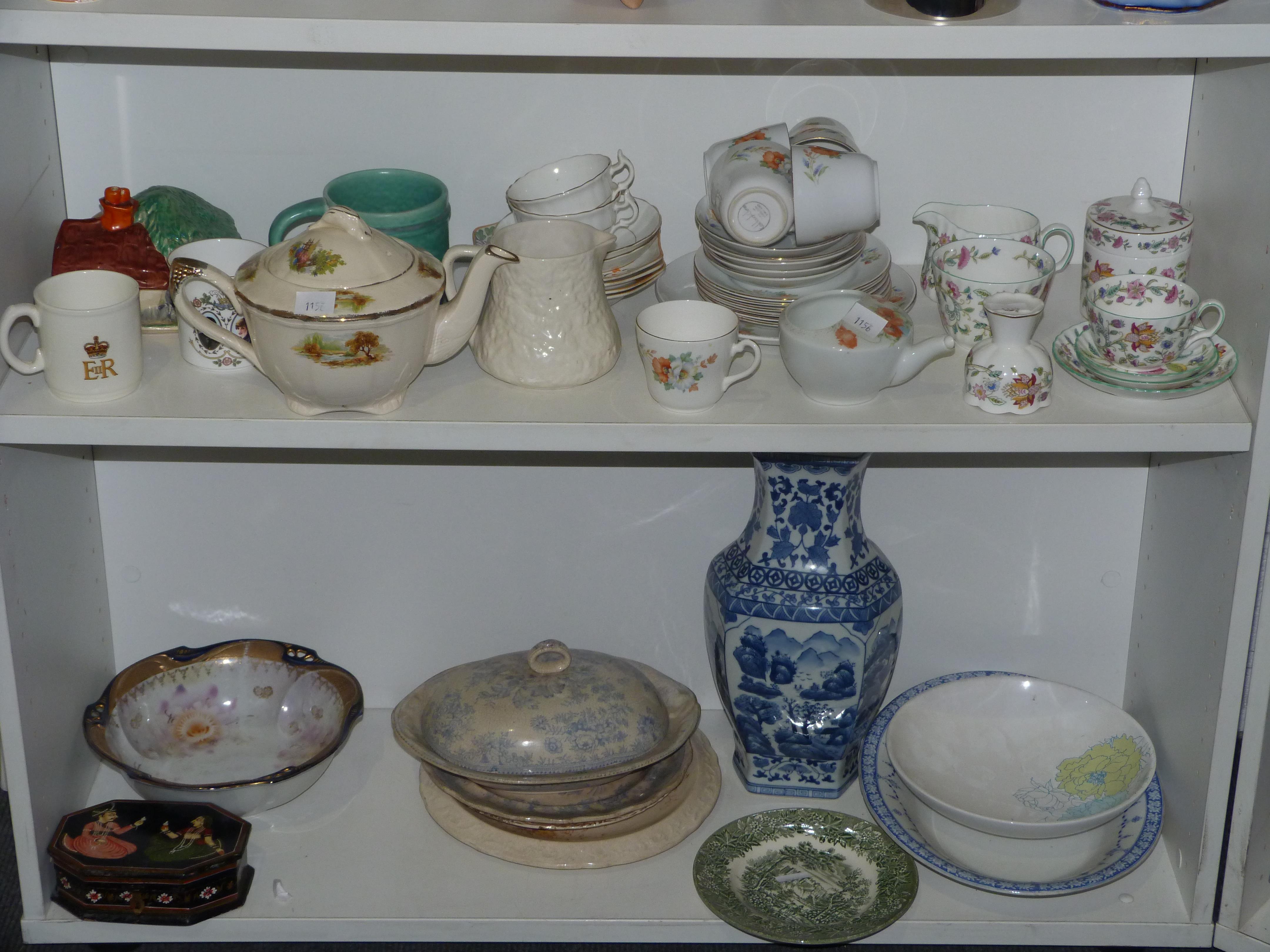 This is a Timed Online Auction on Bidspotter.co.uk, Click here to bid. Two shelves containing an