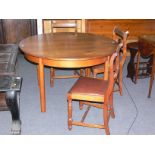 This is a Timed Online Auction on Bidspotter.co.uk, Click here to bid. A round extending table (