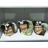 This is a Timed Online Auction on Bidspotter.co.uk, Click here to bid. Three Royal Doulton Toby