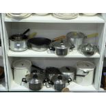 This is a Timed Online Auction on Bidspotter.co.uk, Click here to bid. Three shelves of metal