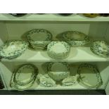 This is a Timed Online Auction on Bidspotter.co.uk, Click here to bid. Two shelves of ceramics in