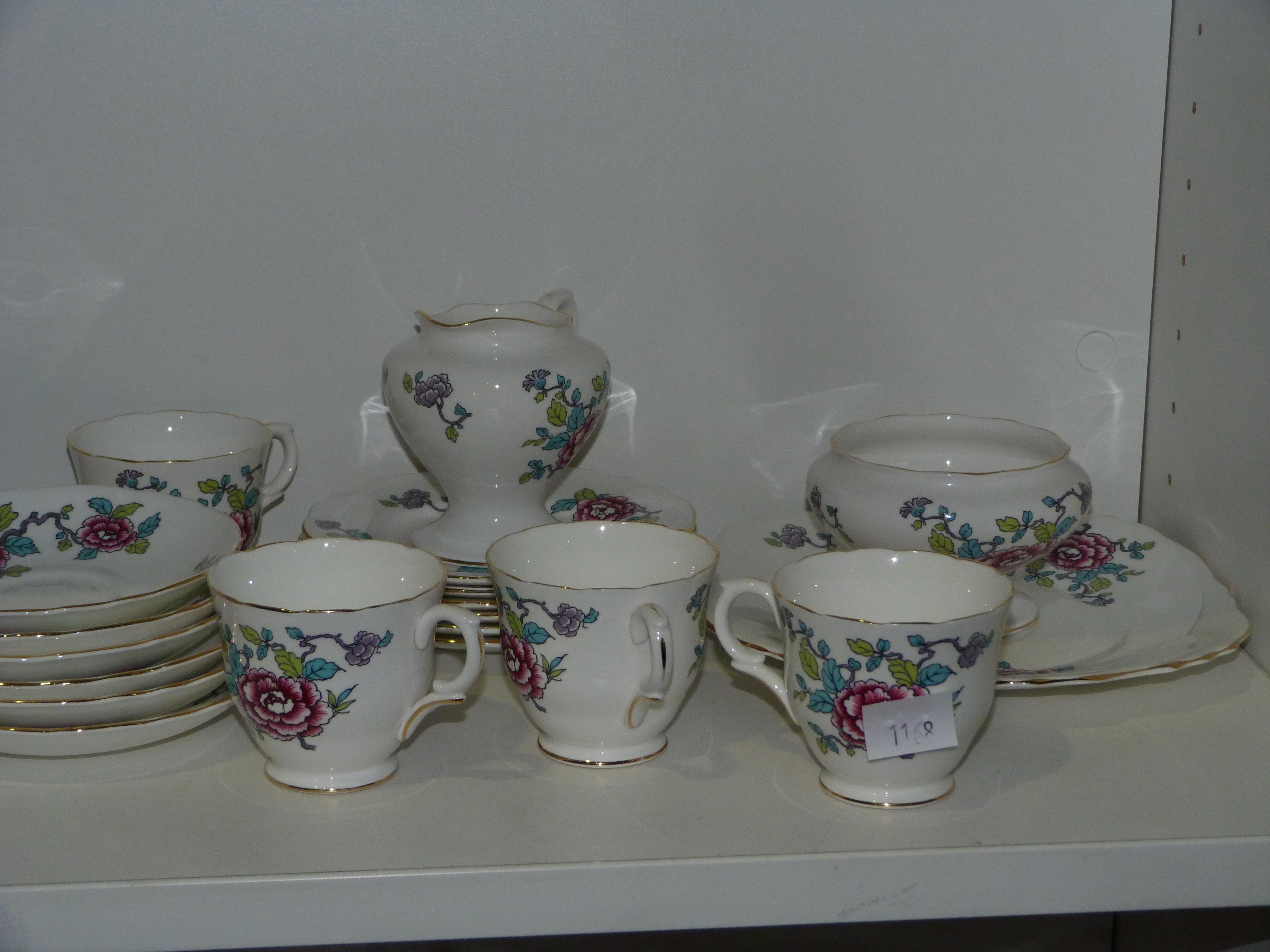 This is a Timed Online Auction on Bidspotter.co.uk, Click here to bid. Two shelves to contain tea - Image 4 of 6