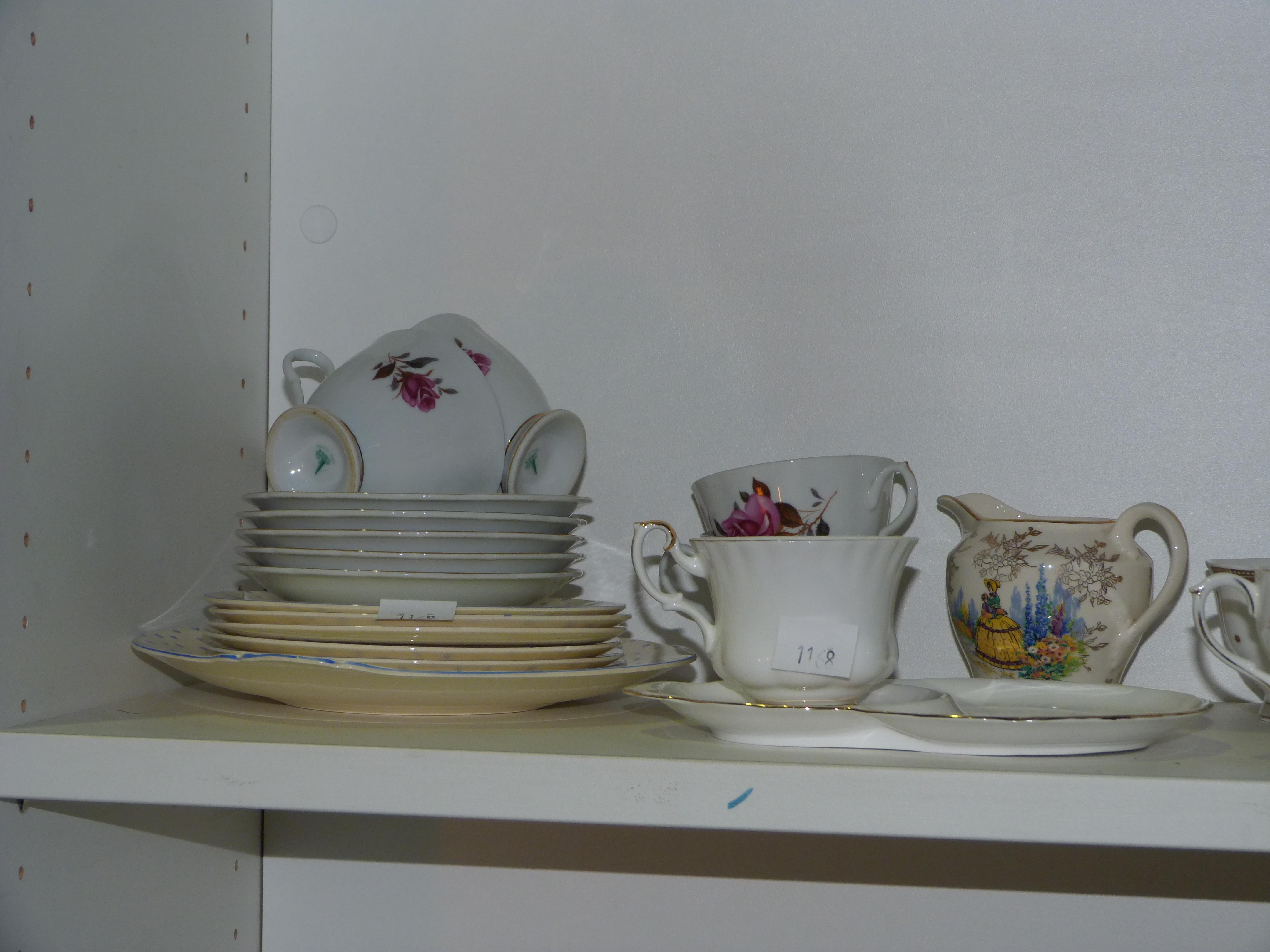 This is a Timed Online Auction on Bidspotter.co.uk, Click here to bid. Two shelves to contain tea - Image 2 of 6