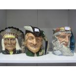 This is a Timed Online Auction on Bidspotter.co.uk, Click here to bid. Three Royal Doulton Toby