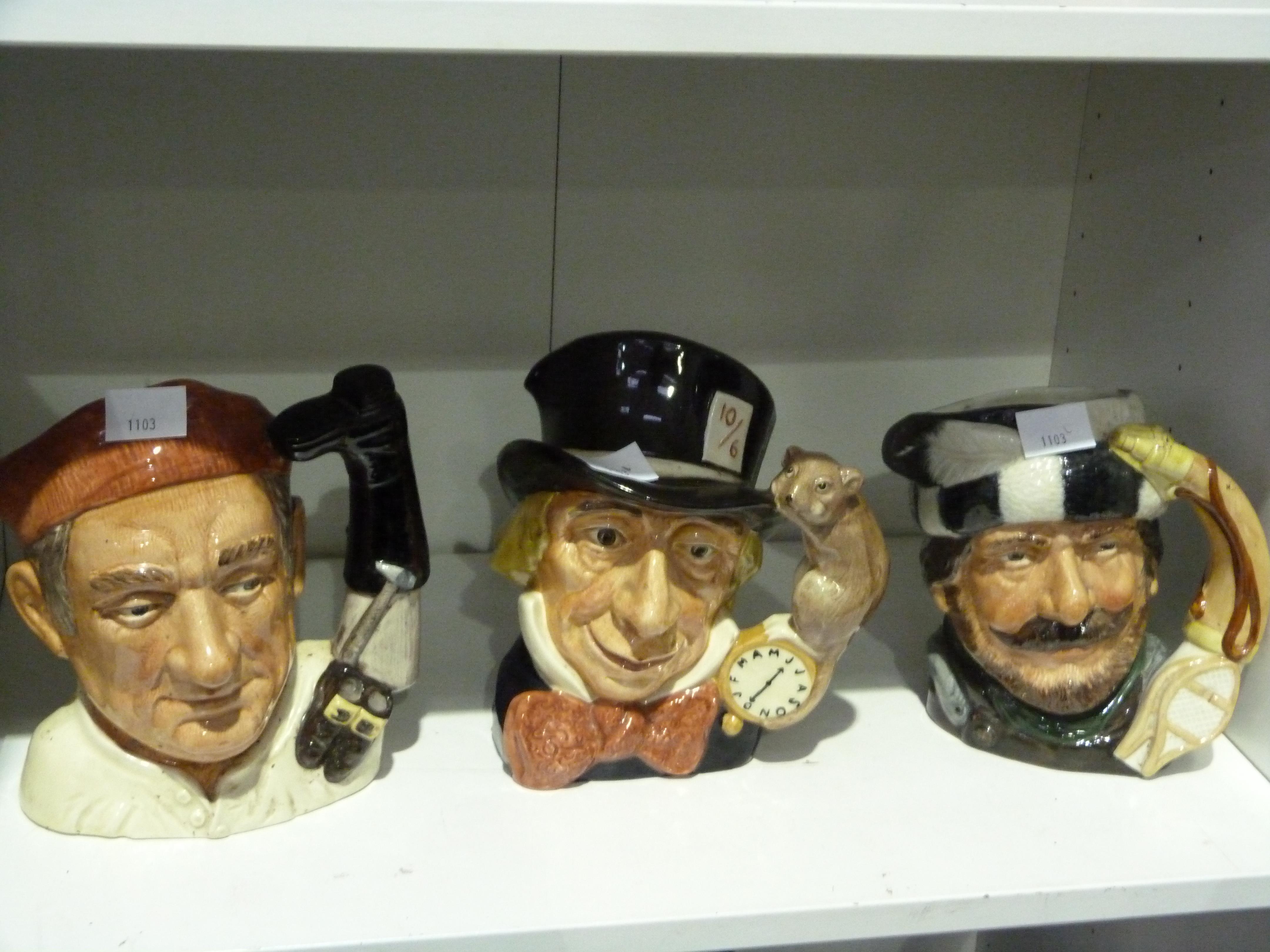 This is a Timed Online Auction on Bidspotter.co.uk, Click here to bid. Three Royal Doulton Toby