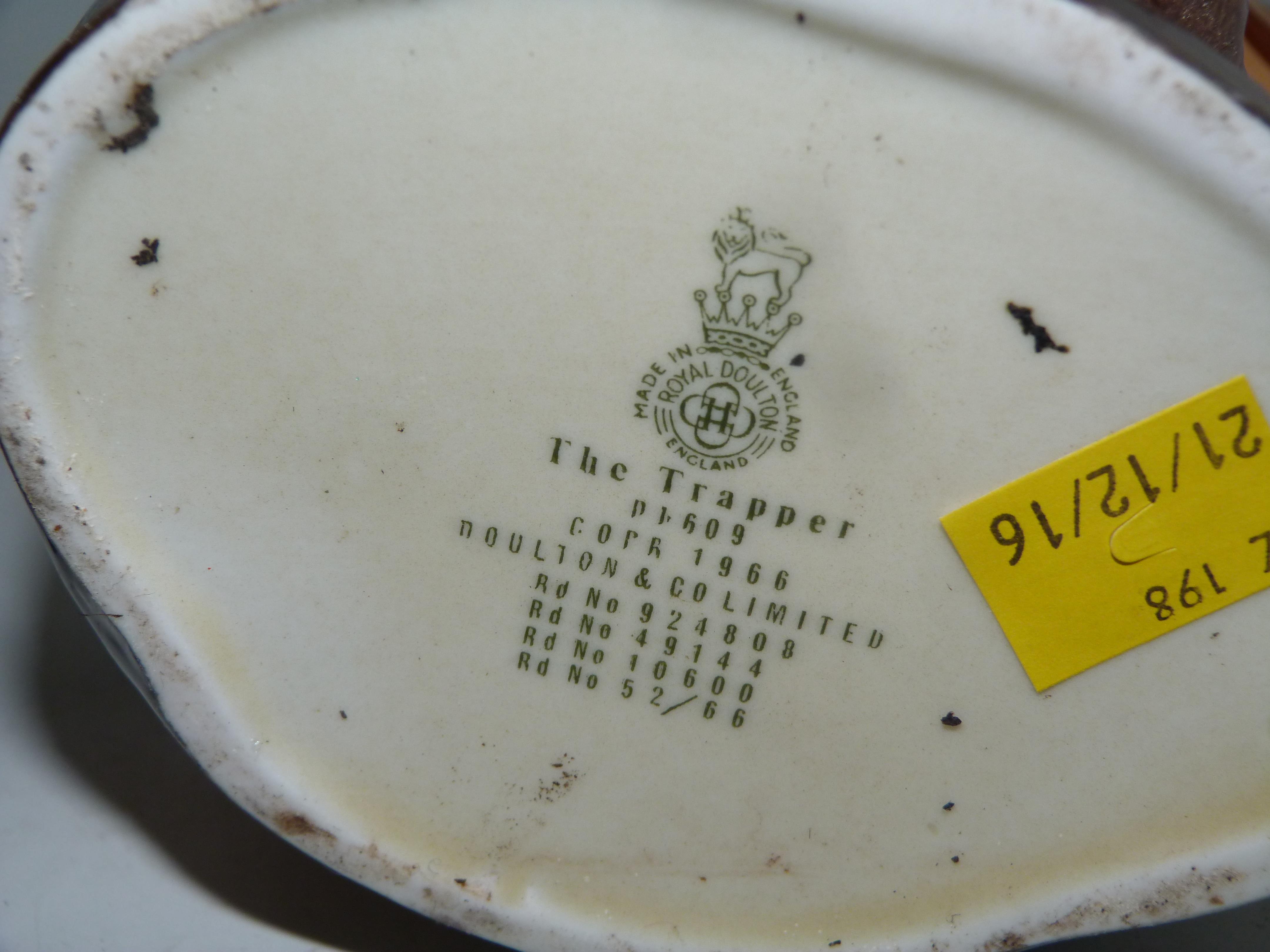 This is a Timed Online Auction on Bidspotter.co.uk, Click here to bid. Three Royal Doulton Toby - Image 7 of 7