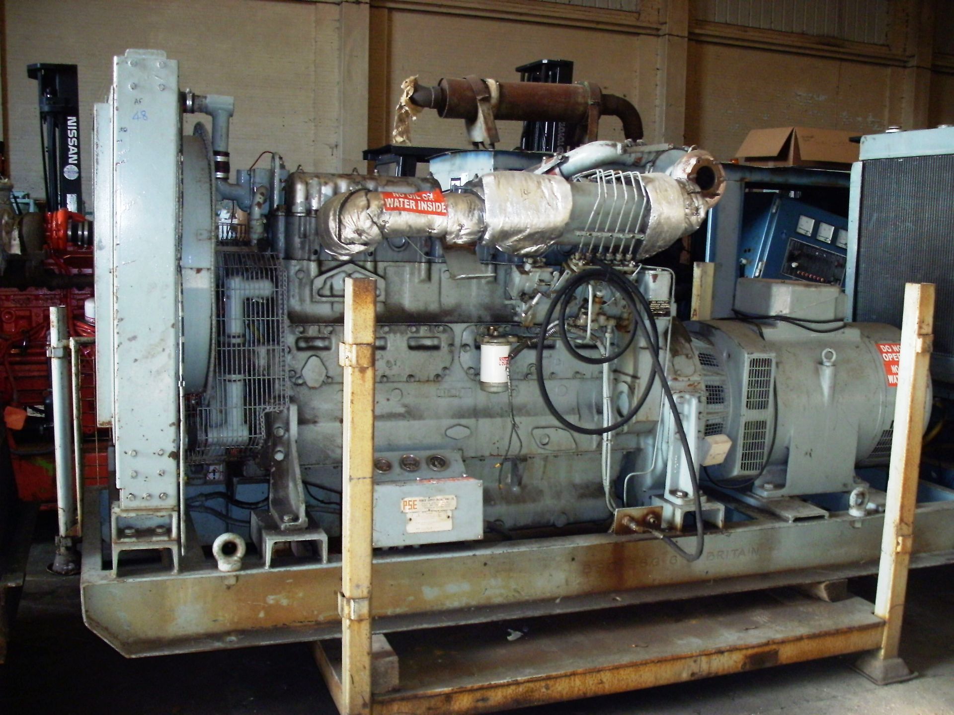 * A Dorman Straight 6 Turbo, 6LTD II, Alternator Make: Stamford, 137.5KVA, 50Hz, 3PH, 1500RPM,