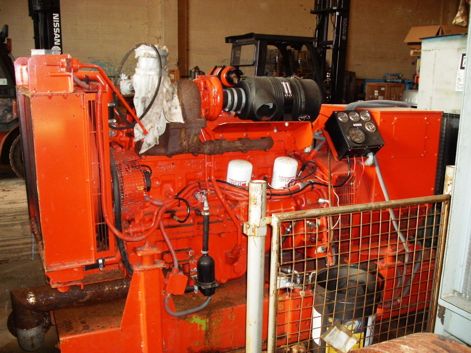 * An Iveco Straight 6 Turbo, 8061 Si 15, Alternator Make: Stamford, 100KVA, 50Hz, 3PH, 1500RPM, - Image 2 of 4