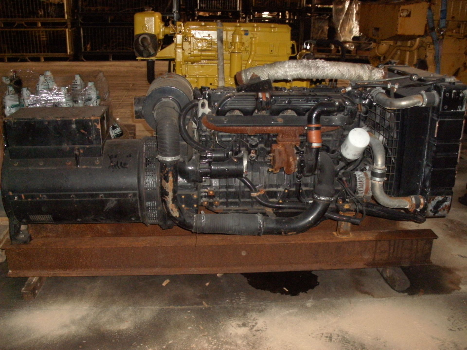 * A Detroit Straight 6 Turbo, VM27, 100KVA, 50Hz, 3PH, 1500RPM, Low hours ex standby, Diesel - Image 2 of 2