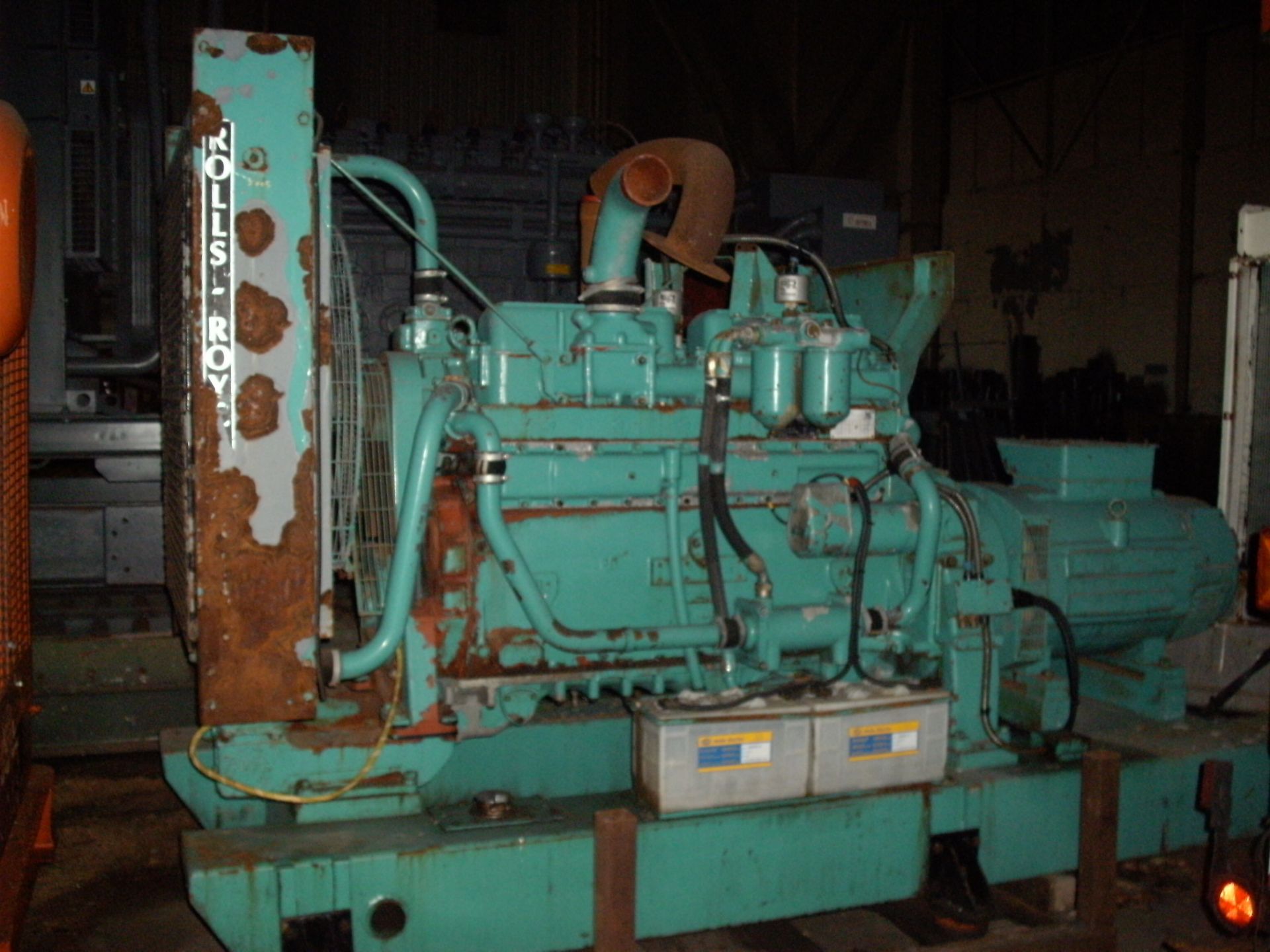 * A Rolls Royce Straight 6, Alternator Make: Stamford, 125KVA, 50Hz, 3PH, 1500RPM, 174AMP, 240V, Low