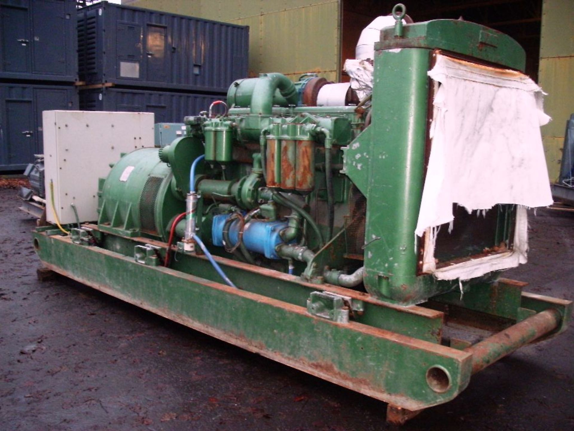 * A Dorman Straight 6 Turbo, 6LDTII, Alternator Make: ECC, 250KVA, 50Hz, 3PH, 1500RPM, 349AMP, 240V,