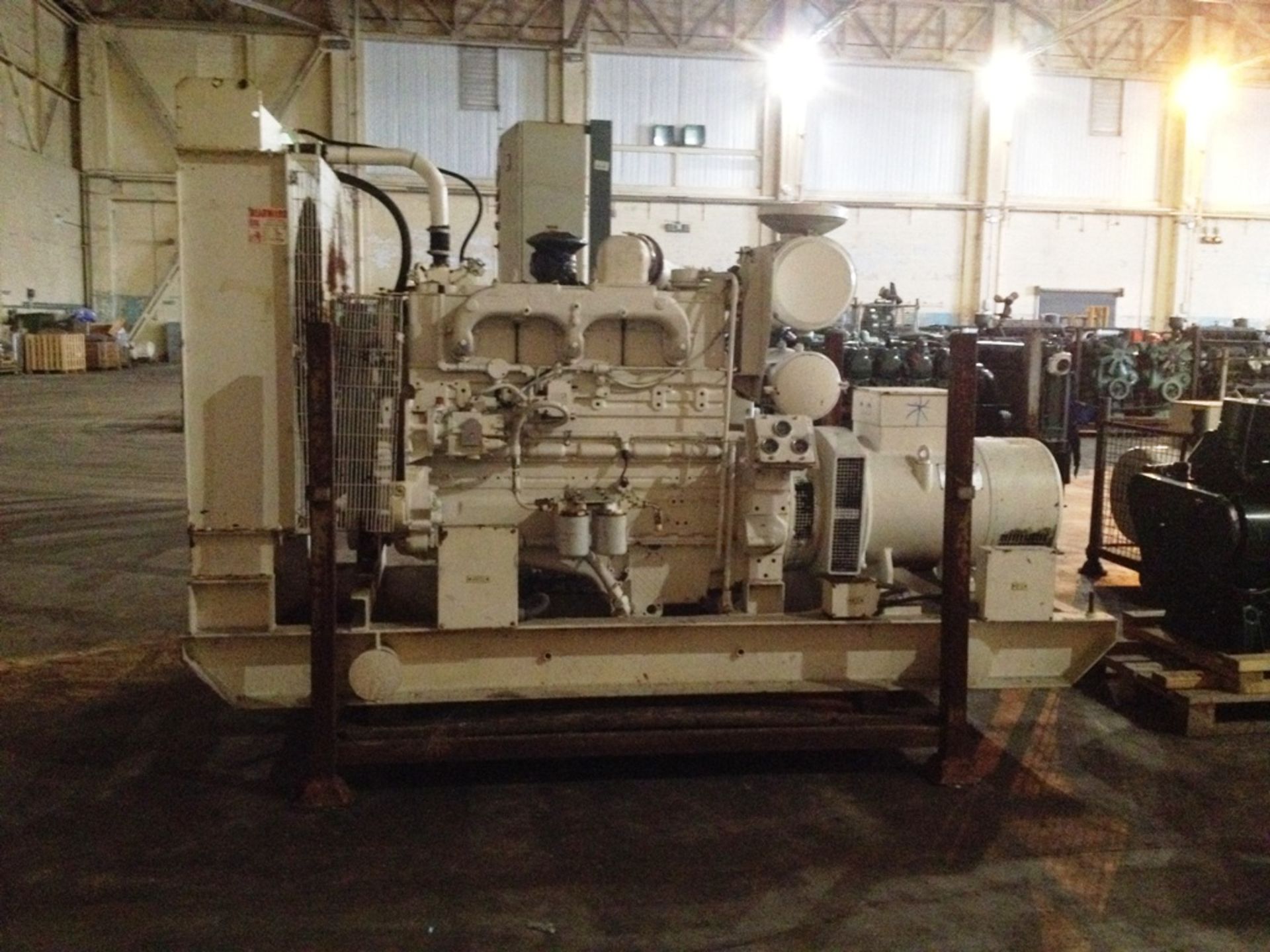 * A Cummins Straight 6, N855, Alternator Make: Stamford, 100KVA, 50Hz, 3PH, 1500RPM, Low hours ex - Image 2 of 3