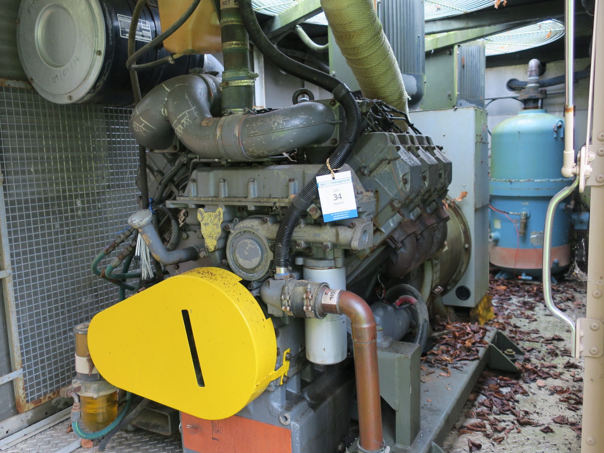 * A Deutz V6 Turbo, BF6M1015, Alternator Make: Magnamax, 250KVA, 60Hz, 3PH, 1800RPM, 301AMP, 480V, - Image 4 of 7