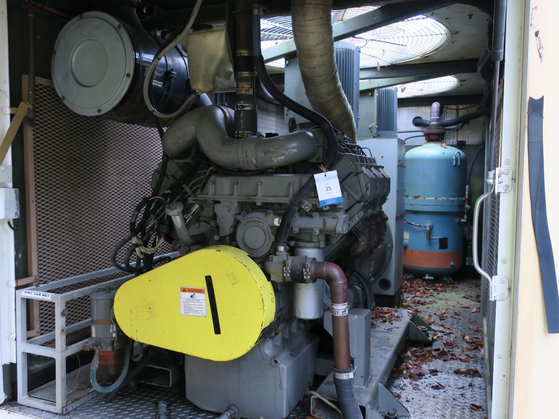 * A Deutz V6 Turbo, BF6M1015, Alternator Make: Magnamax, 250KVA, 60Hz, 3PH, 1800RPM, 301AMP, 480V, - Image 4 of 7