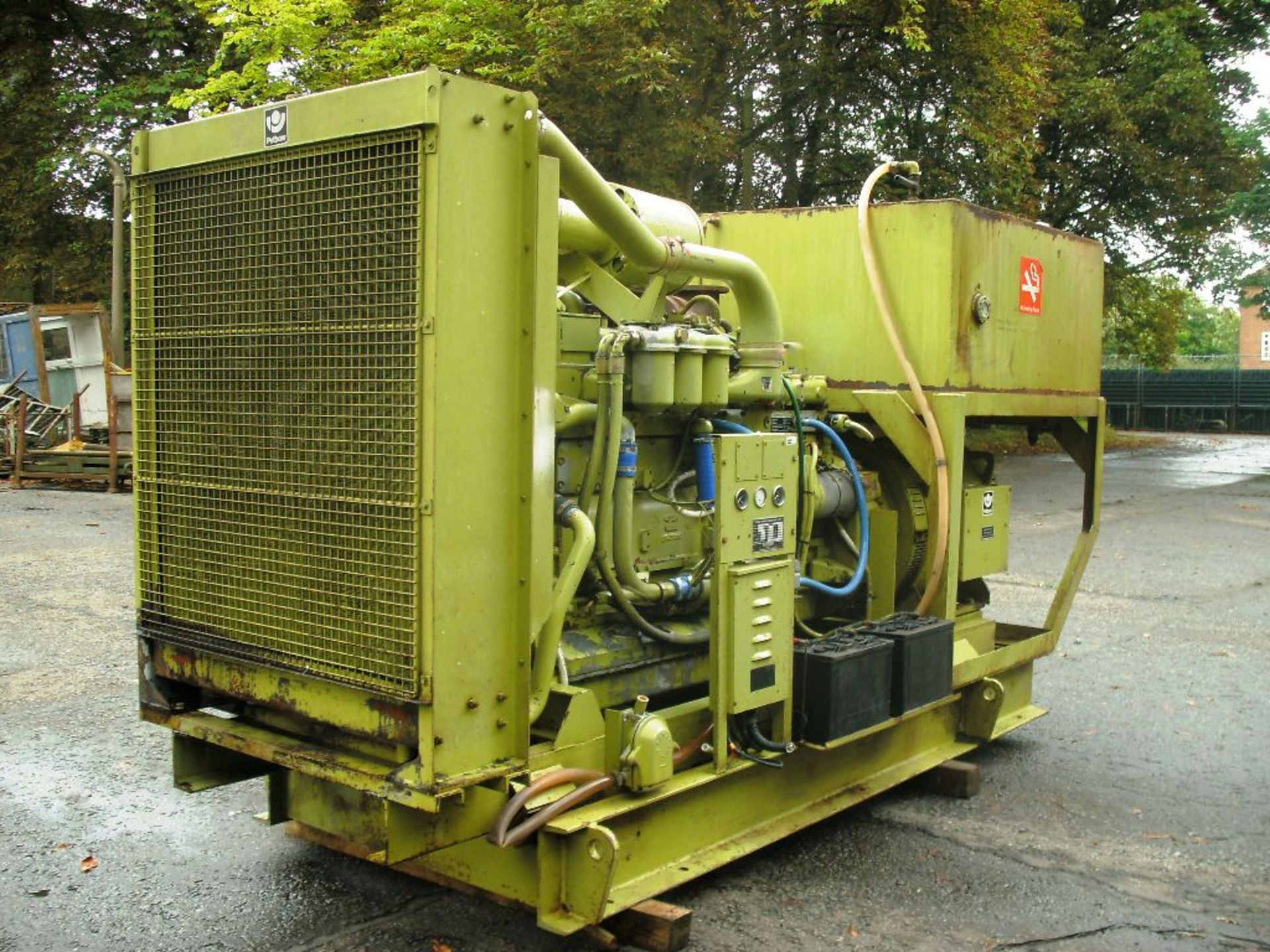 * A Rolls Royce Straight 8 Turbo, C8TCA, Alternator Make: Petbow, 312KVA, 50Hz, 3PH, 1500RPM, 343. - Image 3 of 5