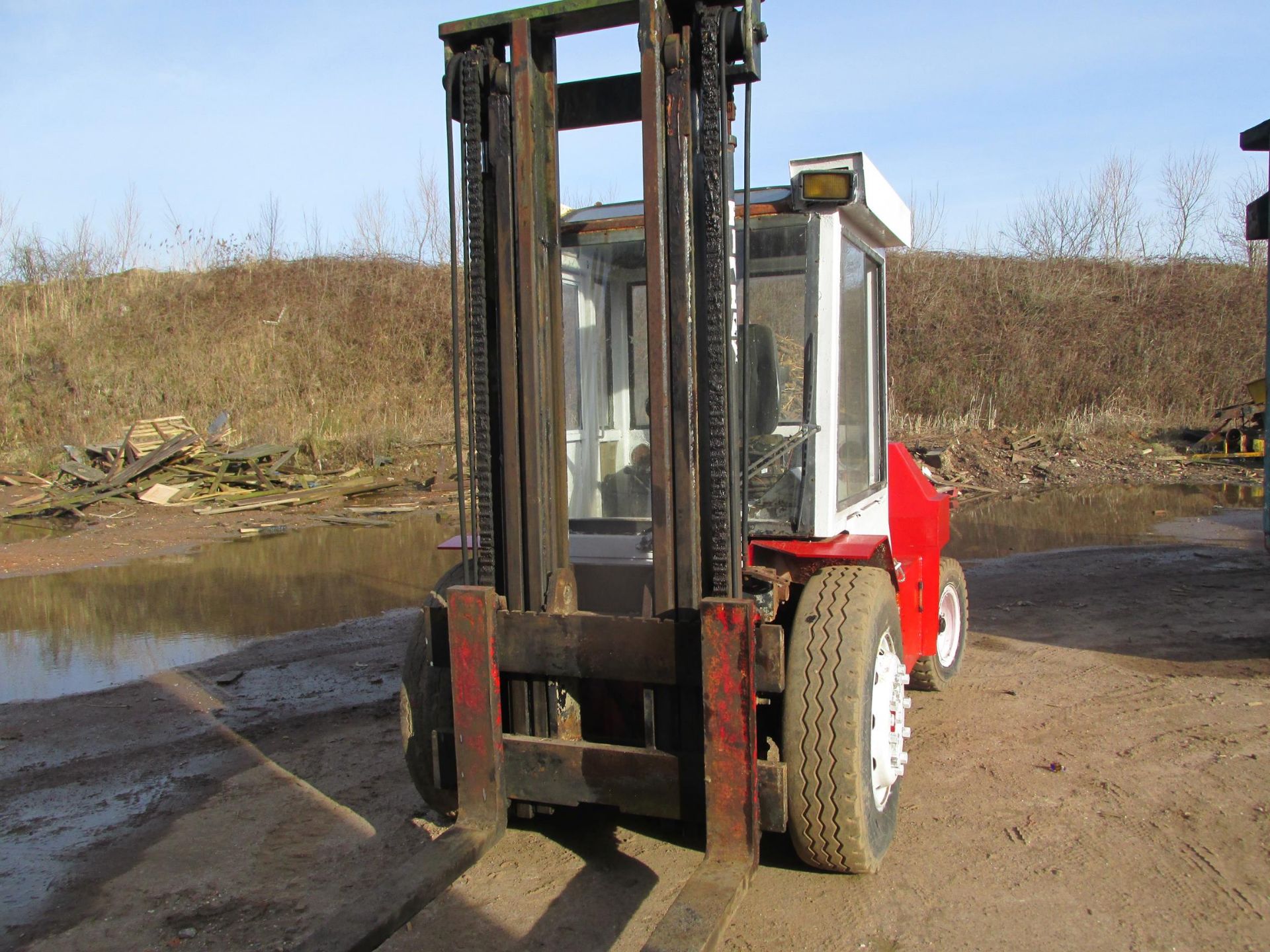 * Finlay F110 diesel forklift, rated at 5500kg to 3.6 meter max lift height, 1.5 meter forks, - Image 4 of 5