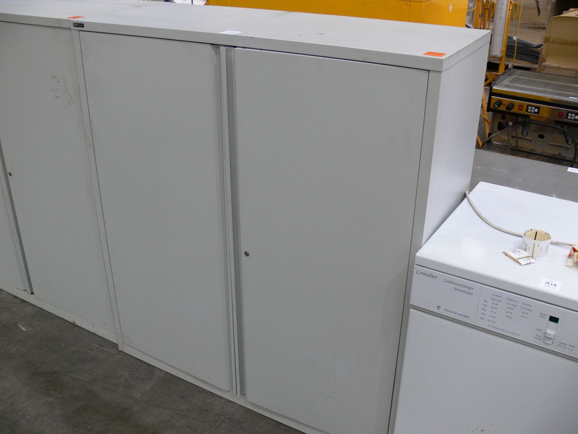 * A Metrix 2 Door Metal Cabinet