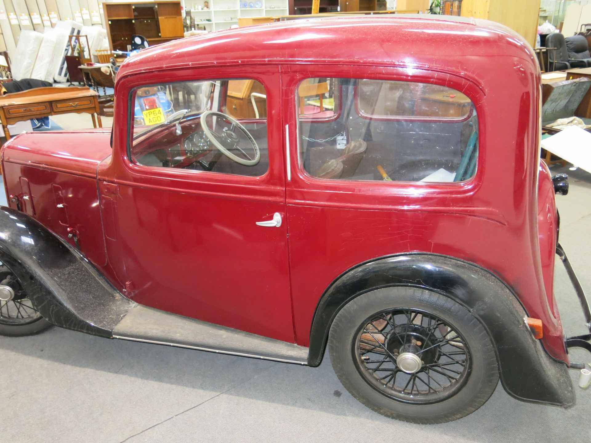 1936 Austin Seven 'Ruby' Motor Car - Image 6 of 16