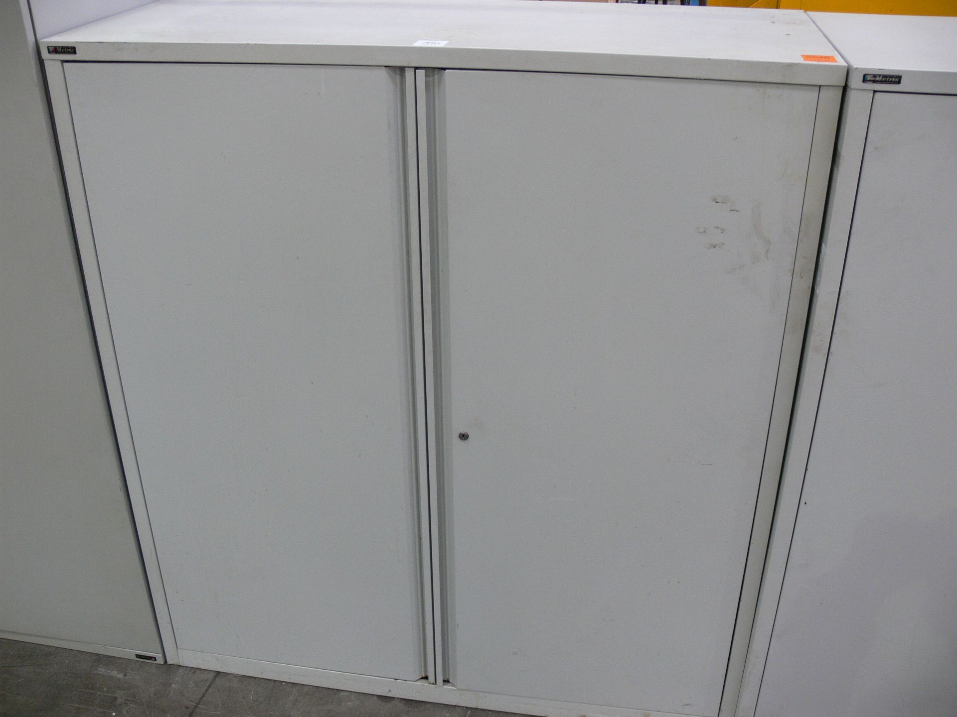 * A Metrix 2 Door Metal Cabinet