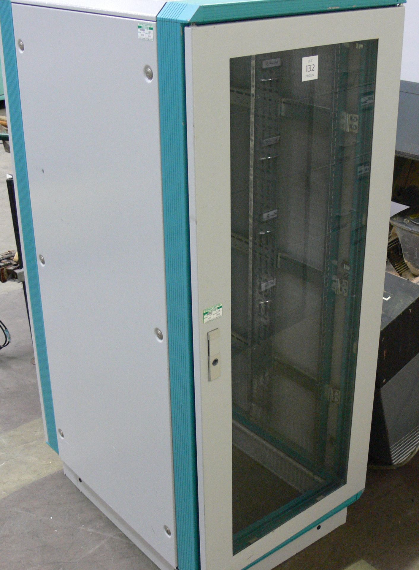 * A Rittal server cabinet. Please note there is a £5 + VAT Lift Out Fee on this lot