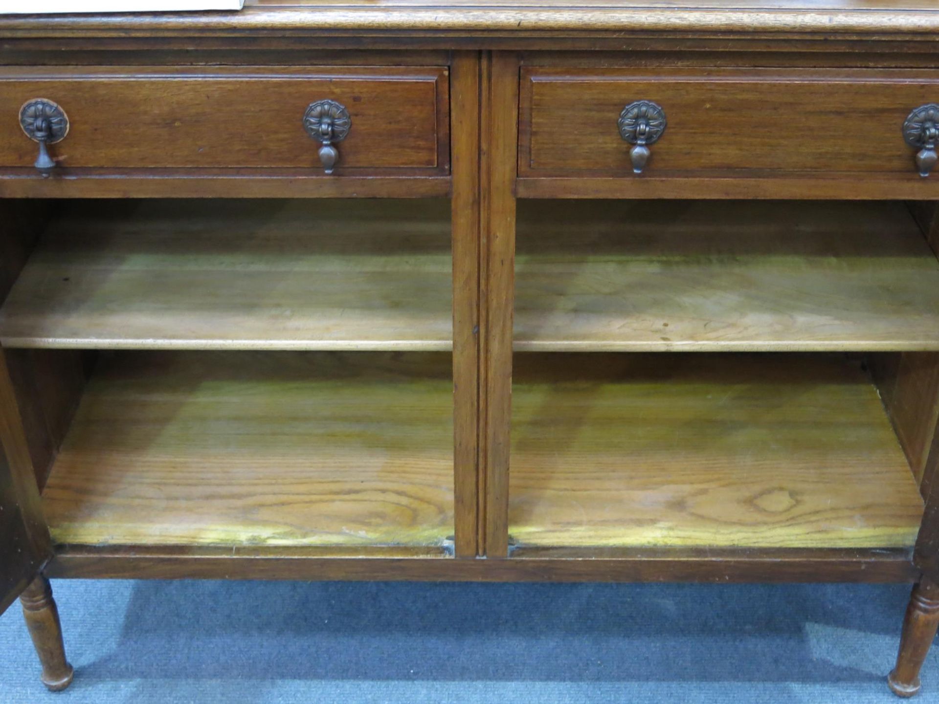 A large mirror back sideboard (H184cm, W122cm, D51.5cm) (est £100-£150) - Image 3 of 3