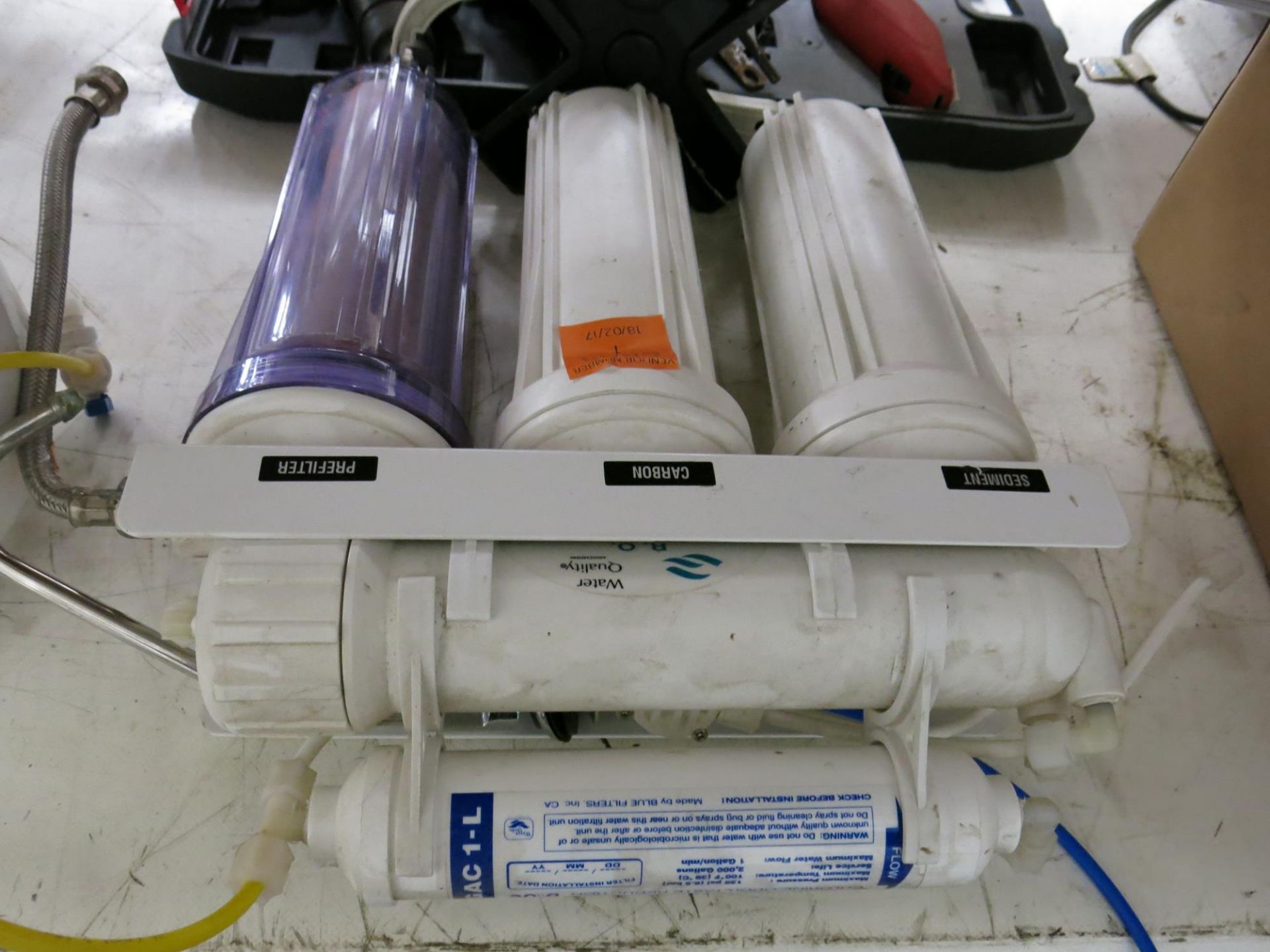 A reverse osmosis filtration system c/w extra filters - Image 2 of 4
