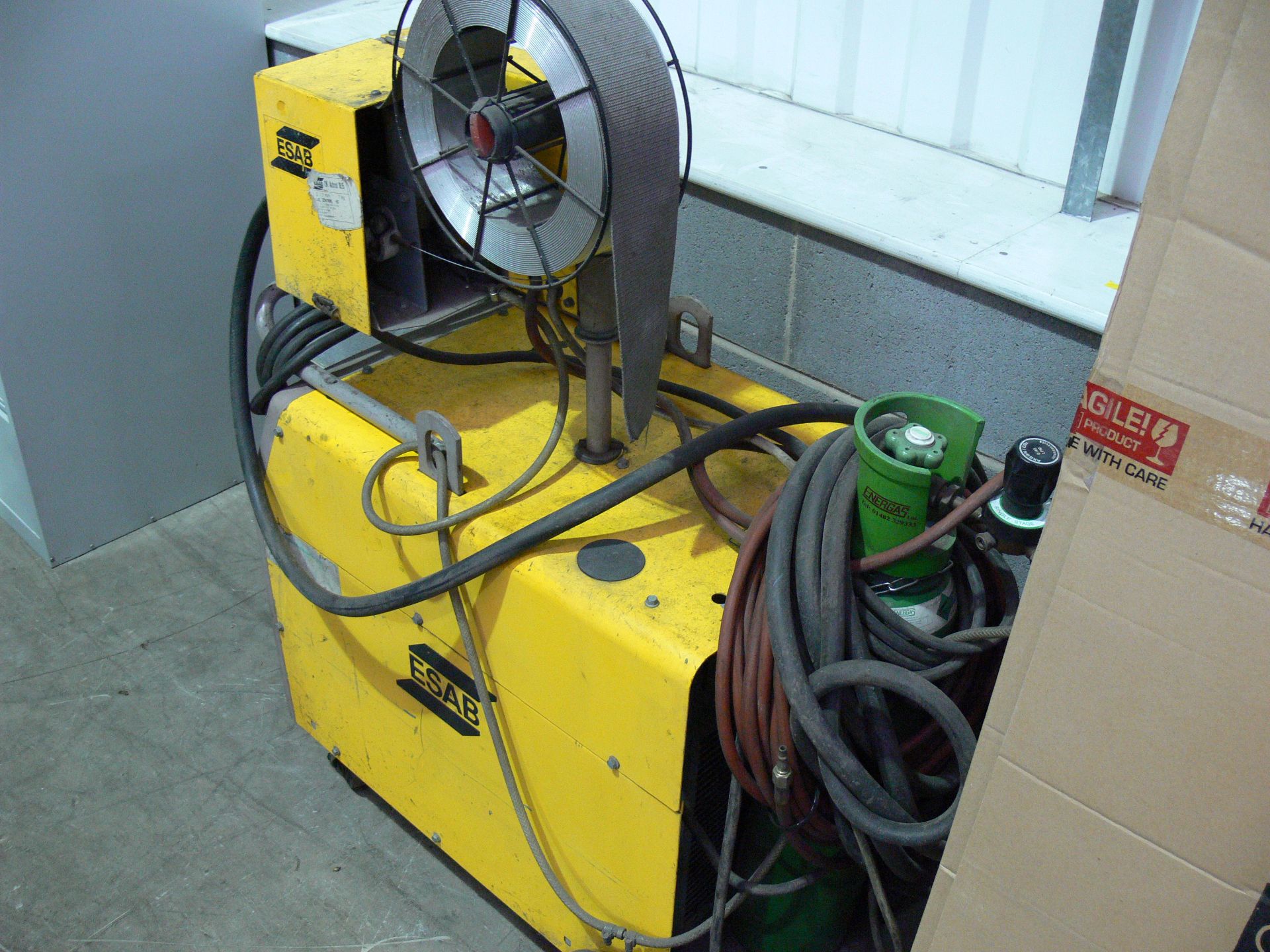 * An Esab LAX 380/A9-MLC30 Welder, 3PH. Please note there is a £10 + VAT Lift Out Fee on this lot - Image 3 of 3