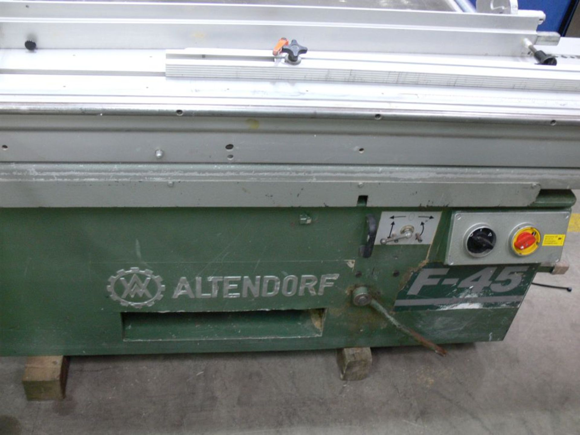 * An Altendorf F45 Panel Saw. 3450 x 2100mm. Machine No 85-3-251. Please note there is a £20 + VAT - Image 2 of 6