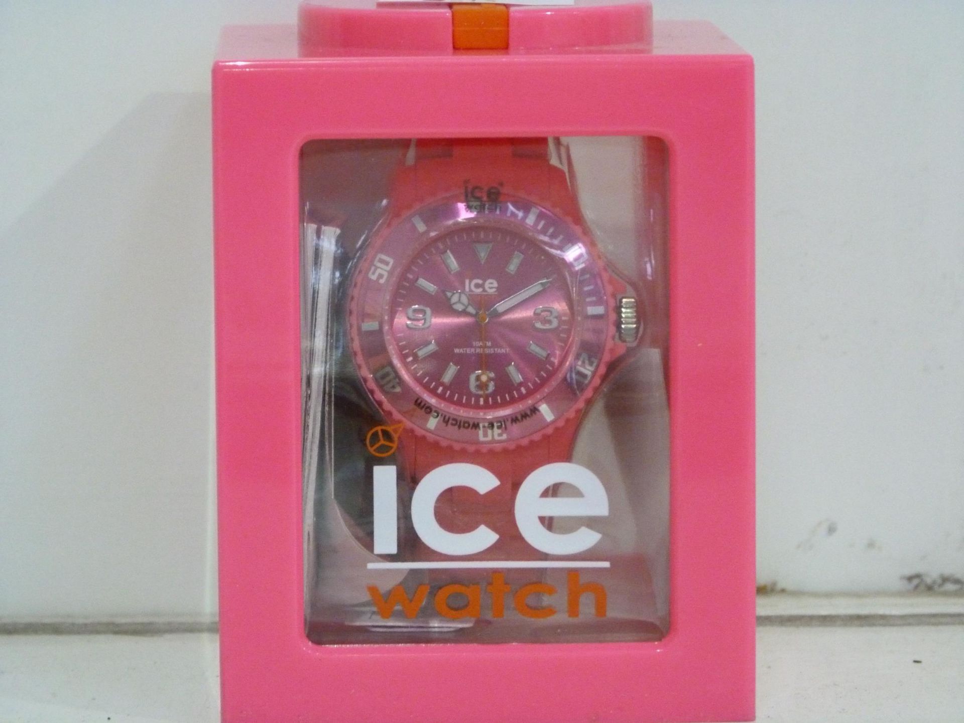 An unused boxed Ice watch in 'solid pink' (est £40-£50) - Image 2 of 2