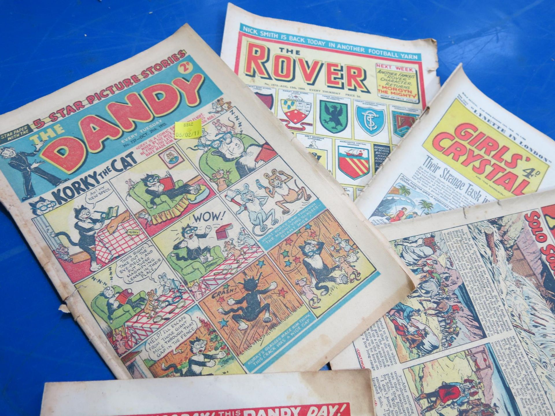 A selection of Beano and Dandy comics from the 1950s (Beano issues from between 640-925, Dandy 663-