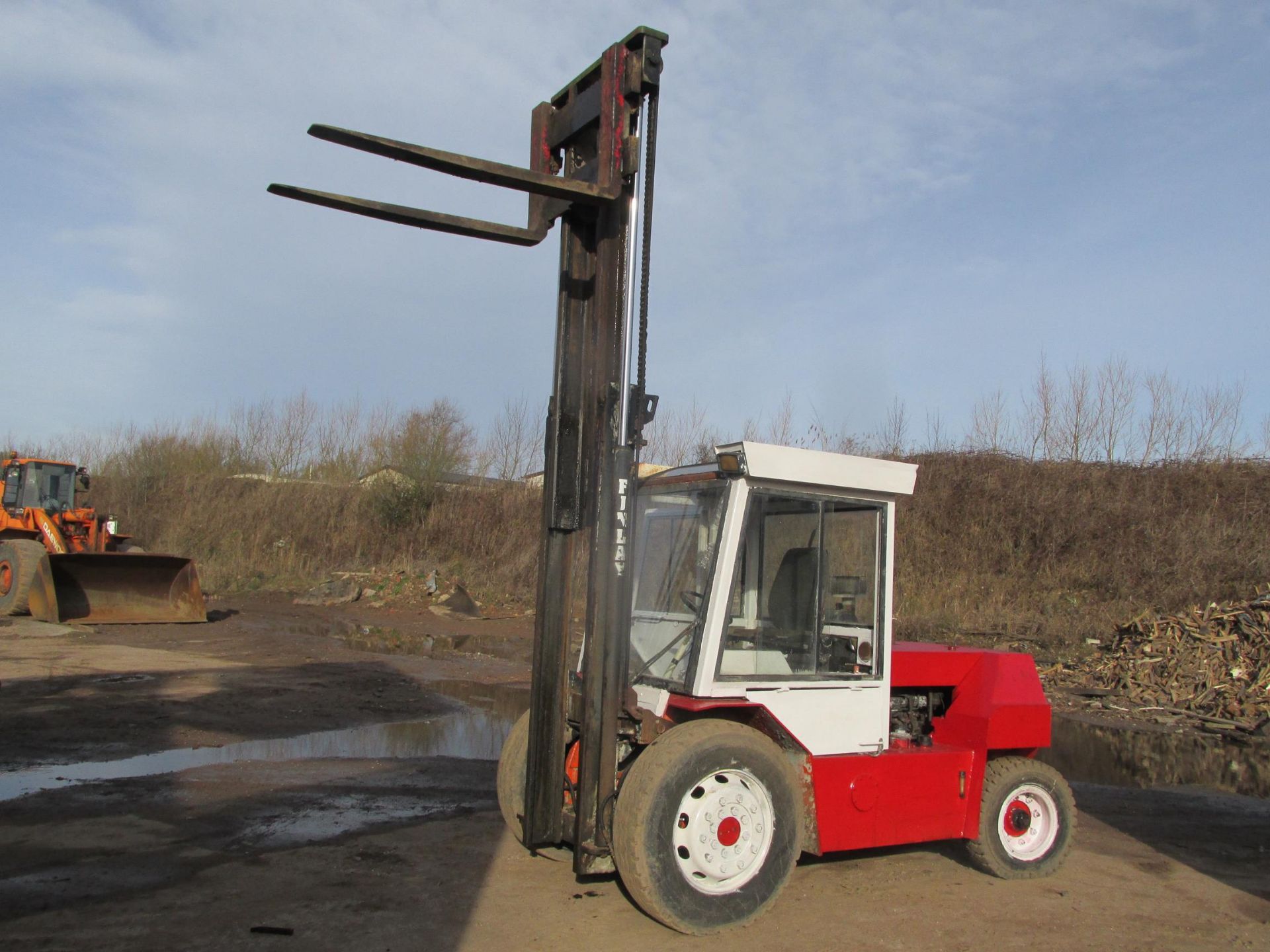 * Finlay F110 diesel forklift, rated at 5500kg to 3.6 meter max lift height, 1.5 meter forks, - Image 5 of 5